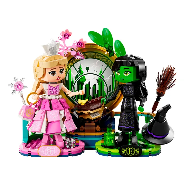 Lego Wicked 75682 Elphabs & Glinda Figures - Original