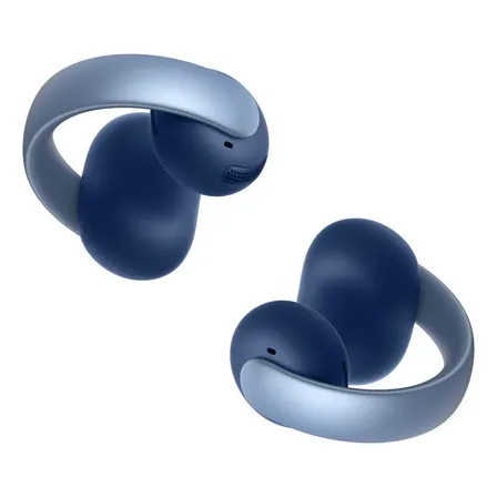 Fone De Ouvido Aberto Clip-on Soundcore Da Anker Aeroclip, Fone Bluetooth 5.4 Som Hi-res Grave Potente 4 Mics Ia, Esportivo Gamer Corrida, Bateria 32h À Prova De Suor Ip55, Azul