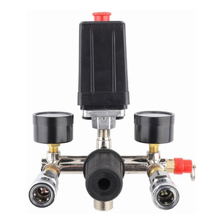 Soporte Manifuld Automático Regulador Compresor Aire Manifol Soporte Manifuld Automático Regulador Compresor Aire Manifol