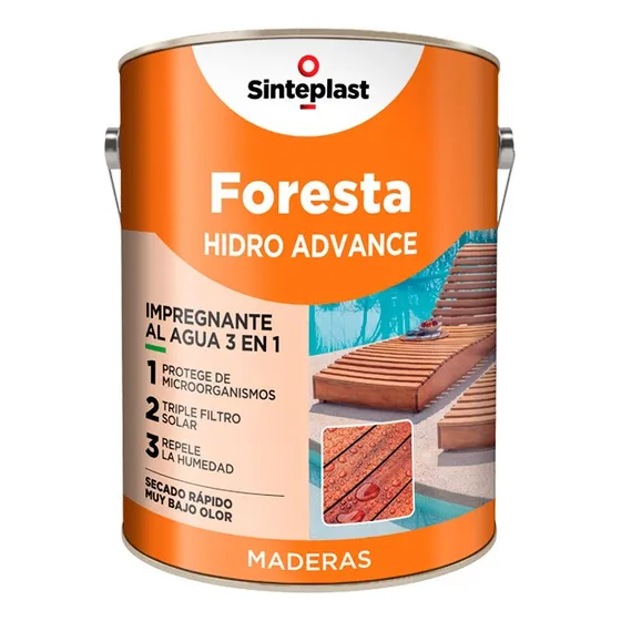 Impregnante Para Maderas Interiores Y Exteriores 3en1 4 Ltrs