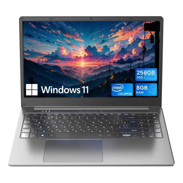 Notebook 15.6'' Windows 11 Intel N4020 256gb Ssd 8gb Ram