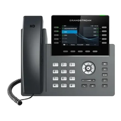 Grp2615 Teléfono Ip 10 Líneas 5 Cuentas Sip Poe Grandstream