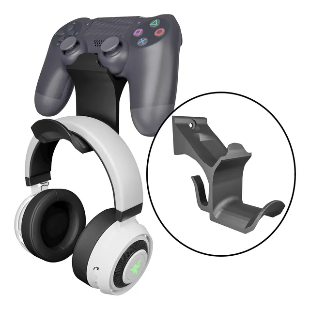 Base Soporte Para Control De Playstation 4 + Base Audifonos