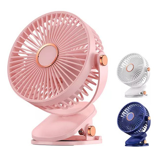 Ventilador De Escritorio Recargable Luz Led Usb Ventilador De Escritorio Recargable Luz Led Usb