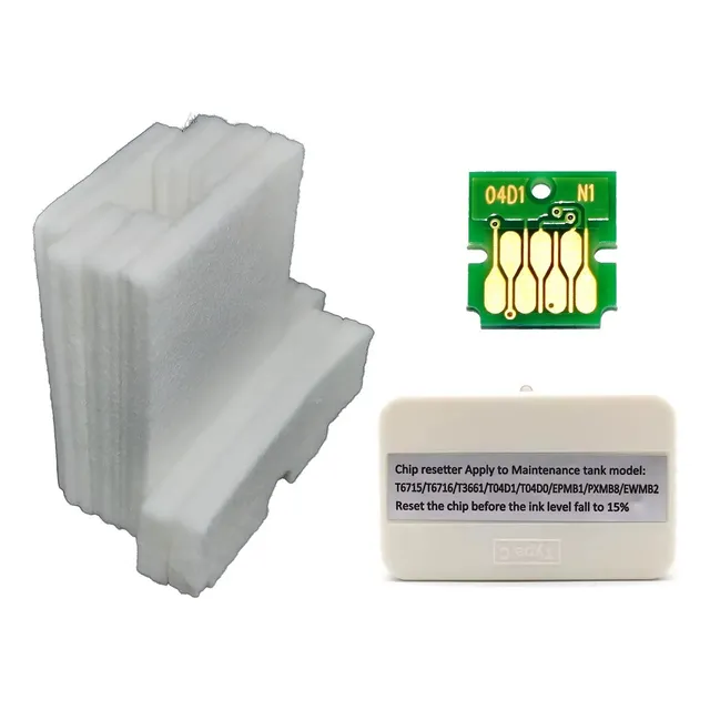 Reseteador Chip Y Almohadilla Para T04d100 L6171 L6270 L6490