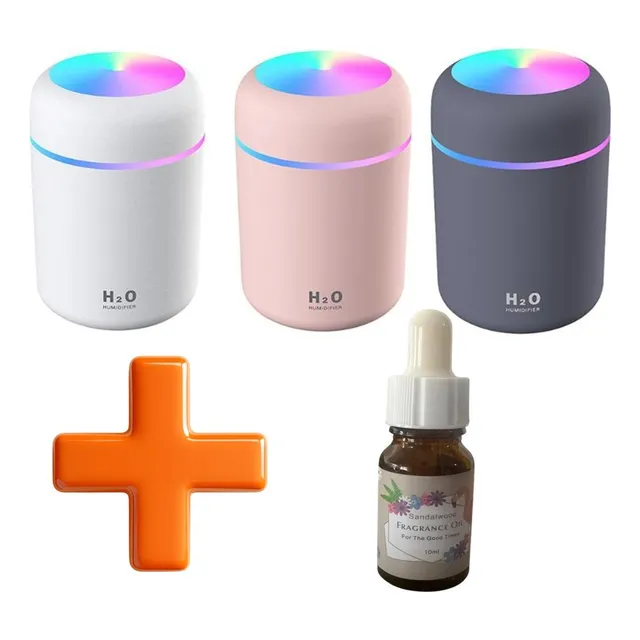 Humidificador Purificador De Aire + Esencia De Regalo