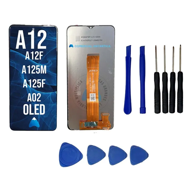 Modulo Pantalla Para Samsung A12 A125f A02 Oled +herramienta