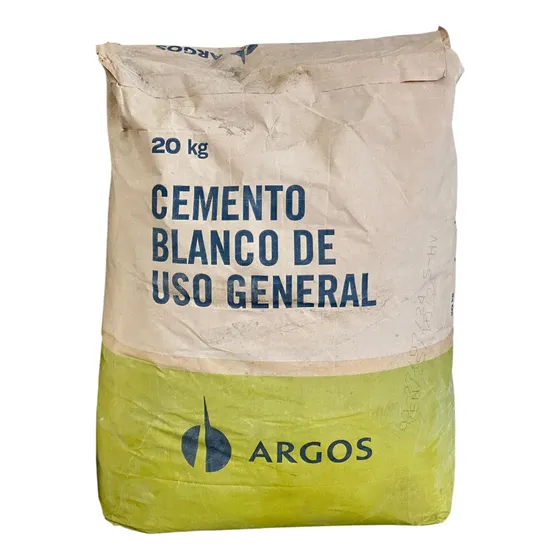 Cemento Blanco Argos 20 Kg