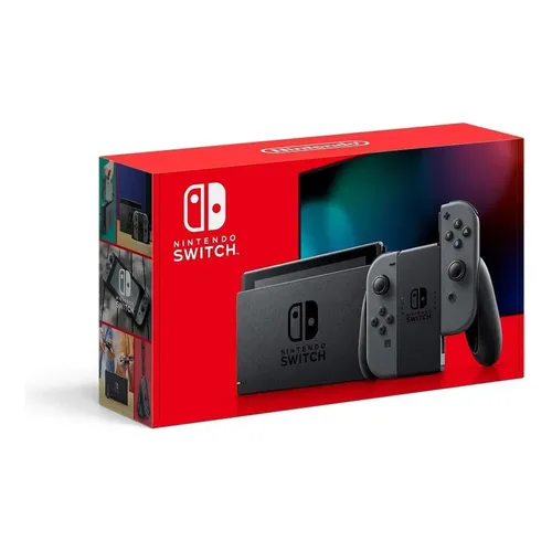 Nintendo Switch Com Joycon Cinza - Hac-001 (-01) Cinza