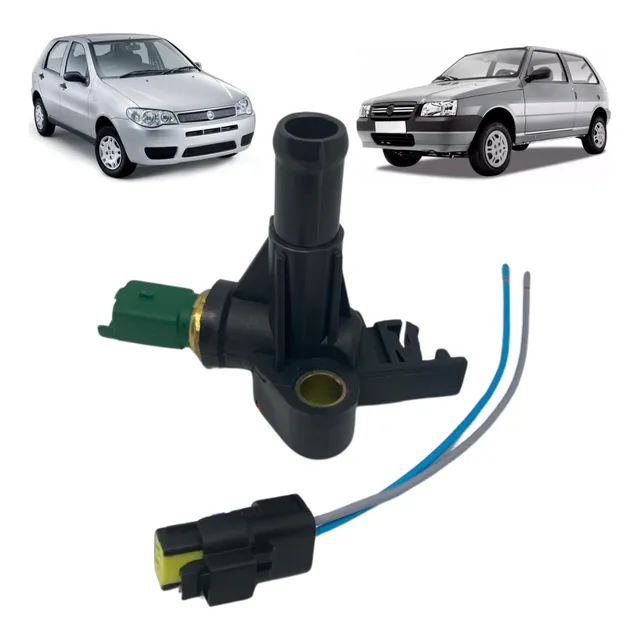 Sensor Temperatura Fiat Palio Uno Doblo Idea Fire C/ Chicote
