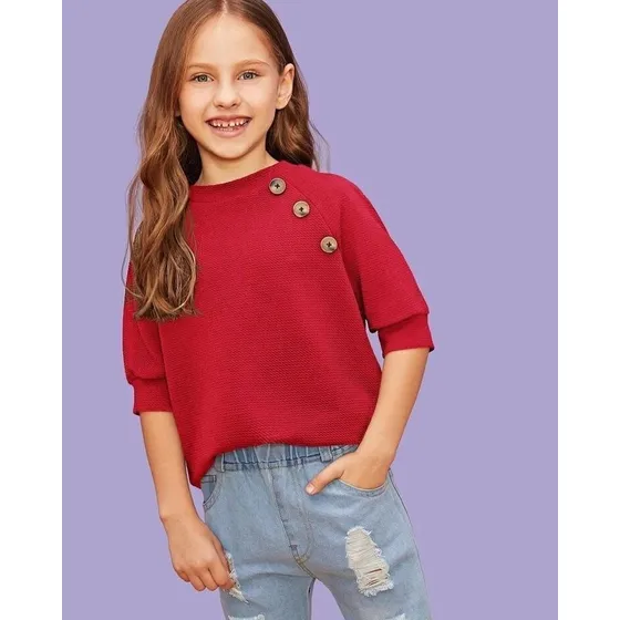 Blusas Para Niñas, Tallas 5/6 Y 9/10 Años.