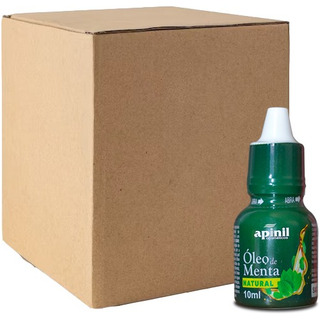 12 Unidades Óleo De Menta Natural 10ml Apinil Cosméticos 12 Unidades Óleo De Menta Natural 10ml Apinil Cosméticos