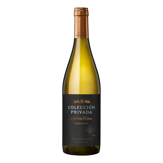 Botella De Vino Navarro Correas Chardonnay Universo Binario