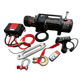 Winch Universal 13000lbs Electrico 12v C/accesorios Winch Universal 13000lbs Electrico 12v C/accesorios