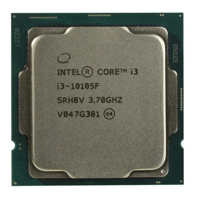 Procesador Intel Core i3 10105F BX8070110105F 4.4GHz sin gráfica LGA1200