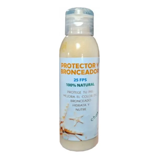 Protector Solar Natural Con Bronceador 125ml