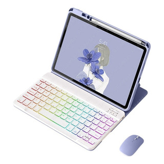 Para Samsung Galaxy Tab S9 Fe Plus 1 Funda For Teclado Ratón Para Samsung Galaxy Tab S9 Fe Plus 1 Funda For Teclado Ratón