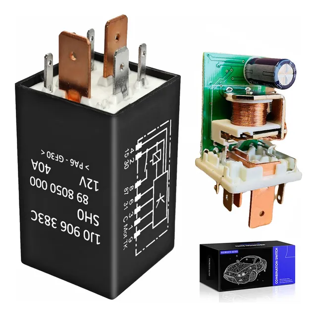 Gasoline Relay 409 P/vw Jetta Beetle Passat 1j0906383c