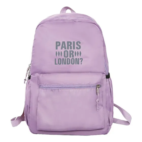 Mochila Bolso Escolar Estudiante Estilo Coreano