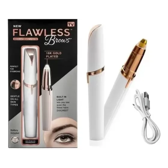 Caneta Depiladora Sobrancelha Elétrico Recarregável Usb