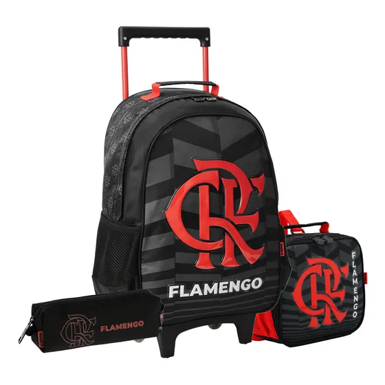 Mochila Escolar Xeryus Flamengo 15l Kit Infantil 2024