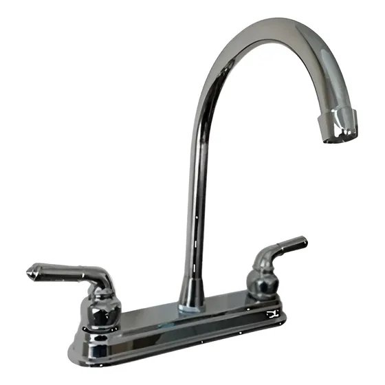 Llave Mezcladora Para Cocina Tarja Fregadero Cromada Meer