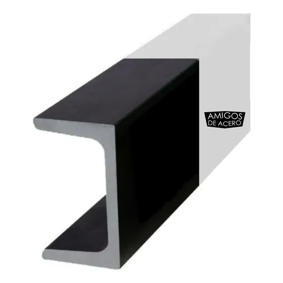 Perfil U De Hierro N° 20 - Upn 200 X 75 Mm - Barra 6 Mts