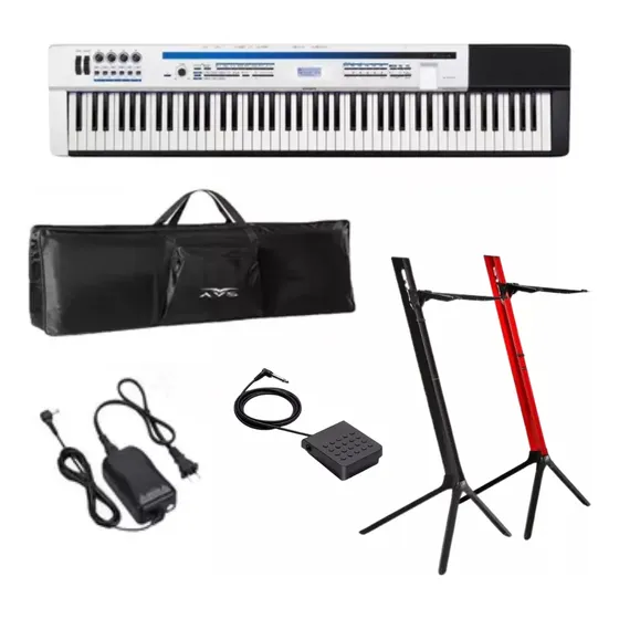 Piano Digital Casio Privia Px5s 88 Teclas + Capa + Estante