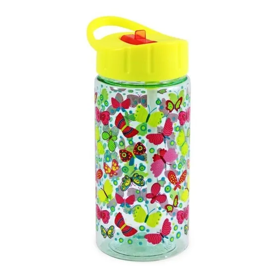 Termo De Agua De Mariposa Para Niñas Escolar