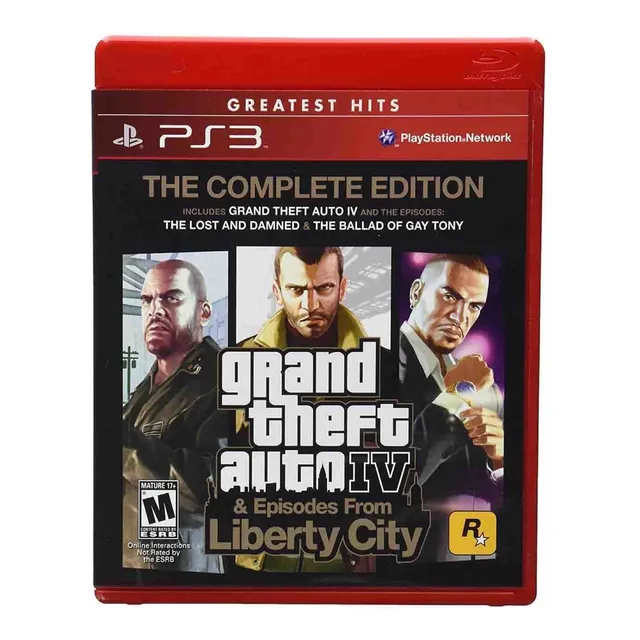 Grand Theft Auto Iv The Complete Edition Ps3