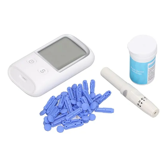 Glucometro Medidor De Glicemia Lancetas Sensor De Glucosa