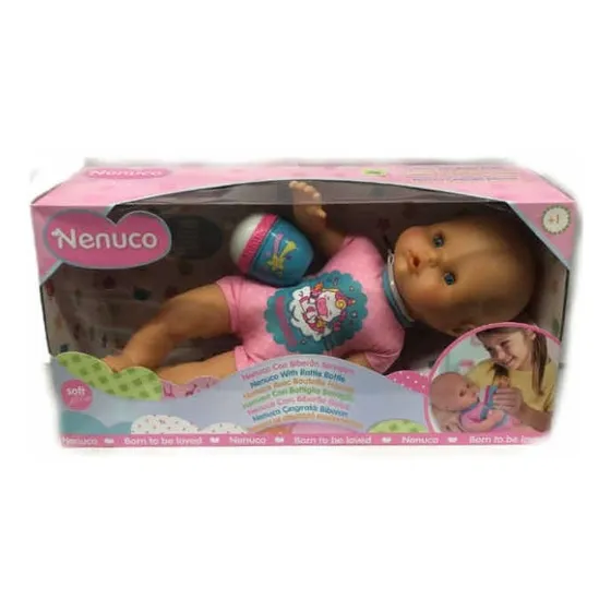Nenuco Soft C/mamadera Sonajero Bebote Muñeca 14920  Srj