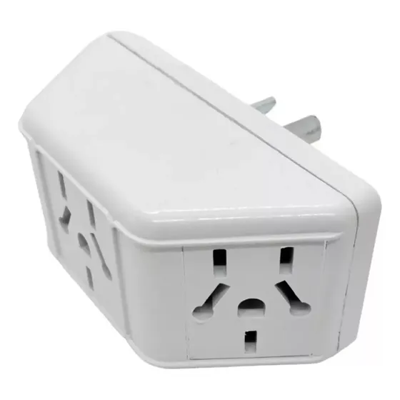 Pack X 20 Adaptador Triple Pirámide 3 Caras 3 Patas Chatas