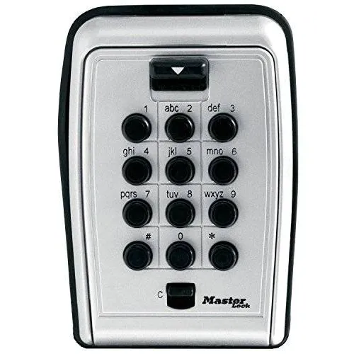 Master Lock 5423d Pulsador De Montaje En Pared Llave De La C