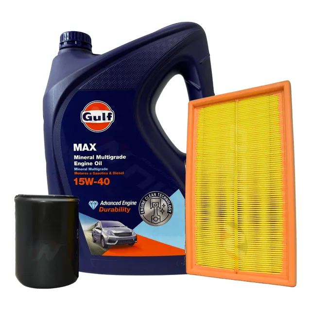 Filtros+aceite Gulf 15w-40 Vw Gol 1.6