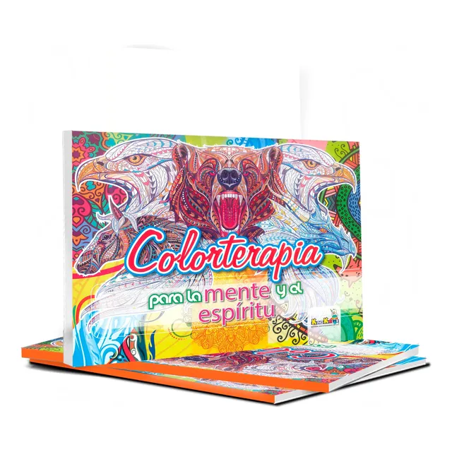 Mega Libro De Mándalas Para Colorear Animales 