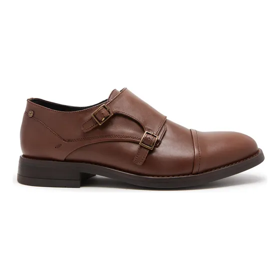Fabián Arenas Zapato Casual De Piel Para Caballero 9603 Café