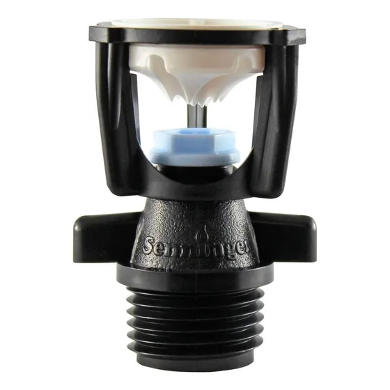 6 Pzas Aspersor Riego Mini Wobbler Baja Presión 1/2 Macho