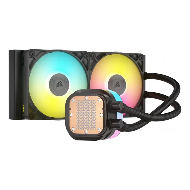 Ventilador P/cpu Corsair Cw-9061016-ww Enfriamiento Liquido Led Rgb