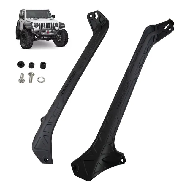 Par Brackets Soporte Barra Led 52 PuLG Jeep Jl 2018-2025
