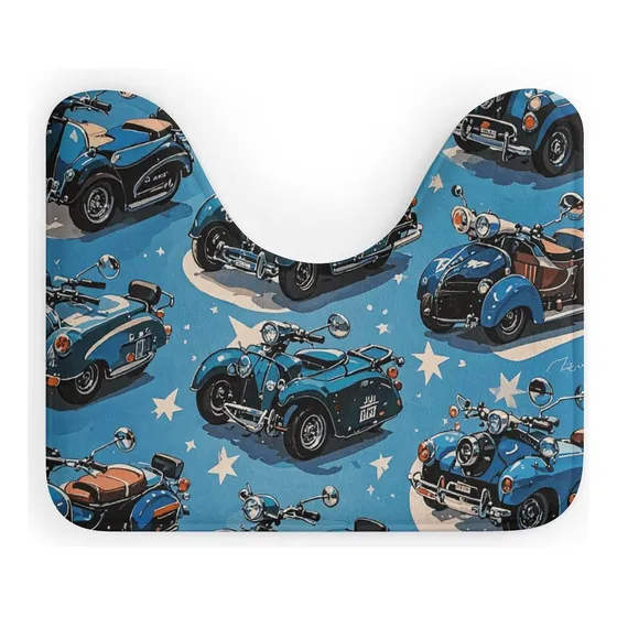 Alfombra Baño Para Motocicleta Lavable Suave Absorbente U 20