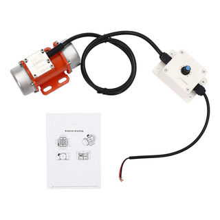 Motor Elétrico De Vibração 60w Dc24v Com Controlador De Velo Motor Elétrico De Vibração 60w Dc24v Com Controlador De Velo