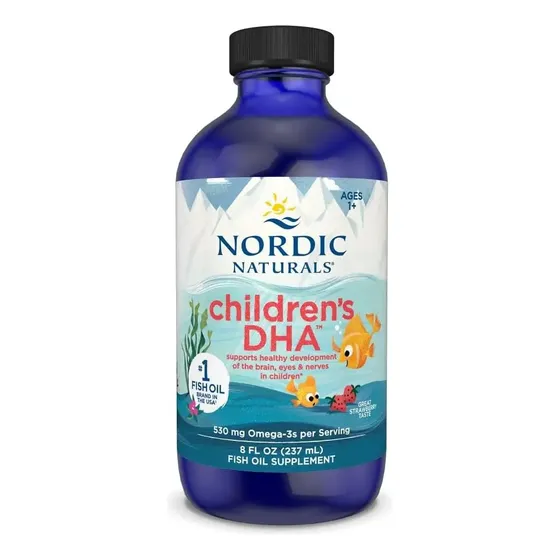 Dha Nordic Naturals Children 237 Ml Frutilla Líquido De Eeuu | Cuotas sin interés