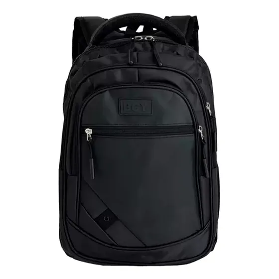 Mochila Impermeable Hombre Mujer Deportiva Escolar Liviana Color Negro 410002