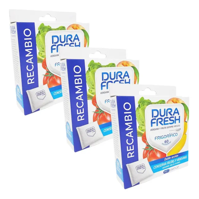 Repuesto Absorbe Olores Para Refrigerador Durafresh X 3 Und