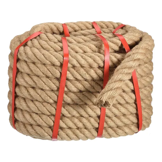 Cuerda De Yute Natural 1-1/2  X 50 Pies - Multiusos