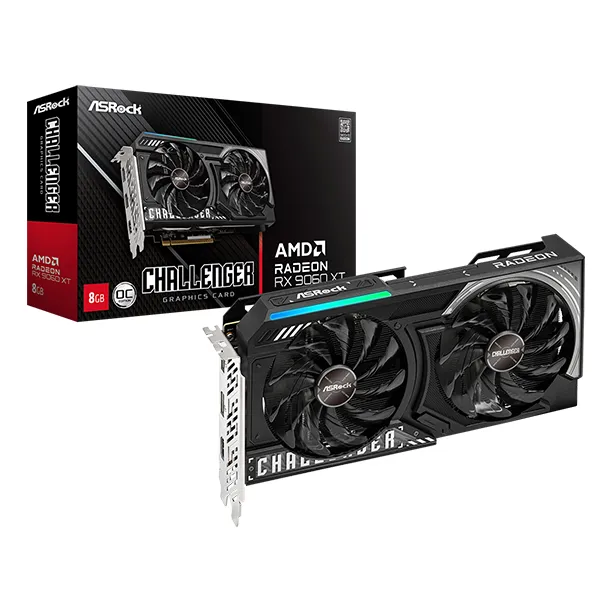 Tarjeta De Video Asrock Amd Radeon Rx 9060xt8 Gb Gddr6