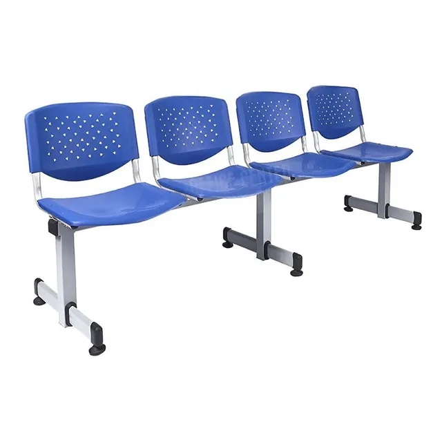 Silla De Espera 4 Cuerpos Polipropileno - Tándem De Espera