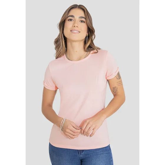 Camiseta Mujer Palo De Rosa Rutta 77403