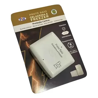 Pw Eletrônica Protetor Anti-raio Quedas De Energia Para Geladeira Freezer 127v